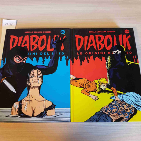 DIABOLIK - LE ORIGINI DEL MITO 2 volumi: 26 + 27 GIUSSANI