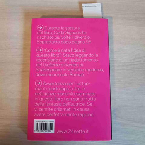 HO SPOSATO UN DEFICIENTE - CARLA SIGNORIS - RIZZOLI - 2008