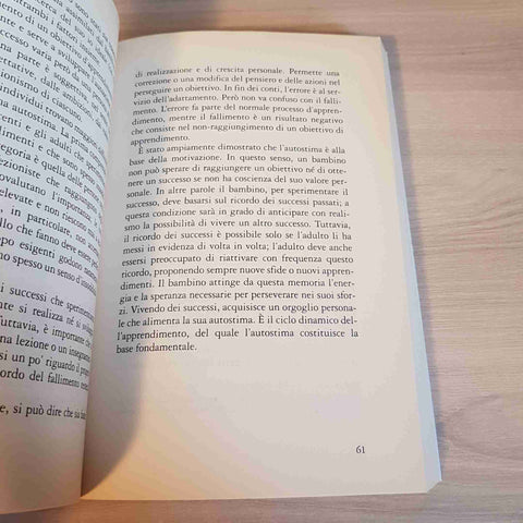 L'AUTOSTIMA COME INSEGNARE AI TUOI FIGLI A CREDERE IN SE STESSI - DUCLOS - 2009