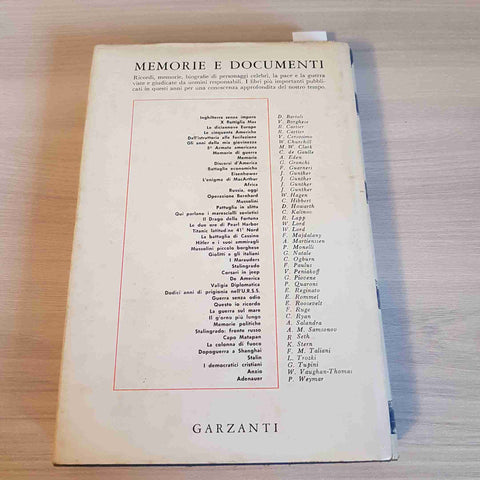 IL GIORNO PIU' LUNGO sbarco in Normandia alleati CORNELIUS RYAN 1962 GARZANTI