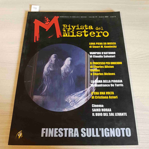 RIVISTA DEL MISTERO - FINESTRA SULL'IGNOTO marzo 2005 MOSTRO DI FIRENZE