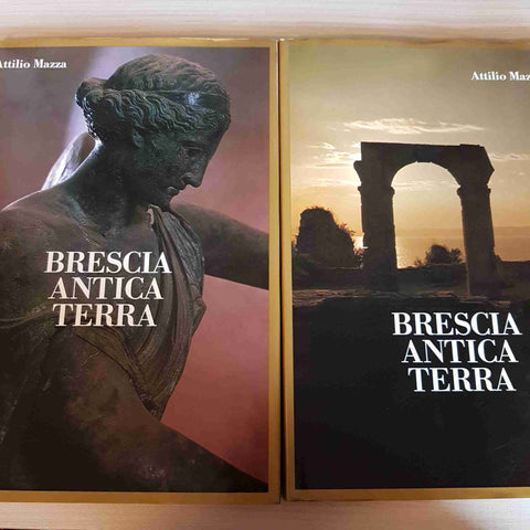 BRESCIA ANTICA TERRA 2 volumi + cofanetto ATTILIO MAZZA 1983