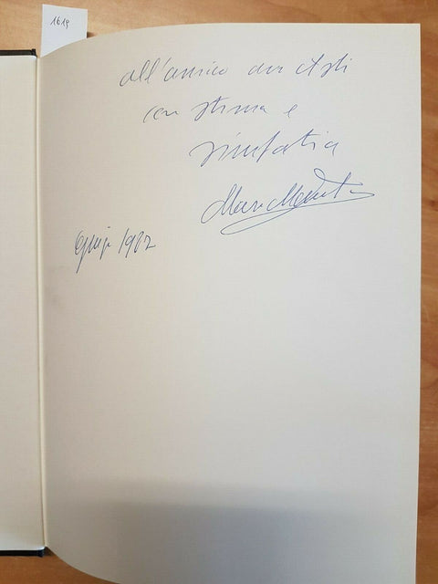 MARCO MANTOVANI - GIORGIO MONDADORI - 1987 - AUTOGRAFATO!!! - (1619) S