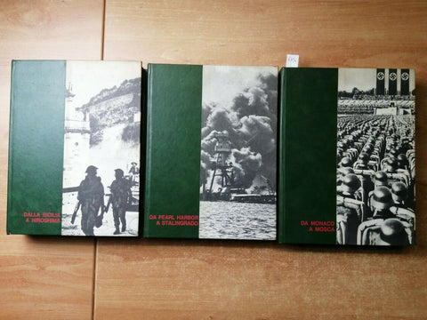 TUTTA LA SECONDA GUERRA MONDIALE - 3 VOLL. 1971 SELEZIONE READER'S DIGEST