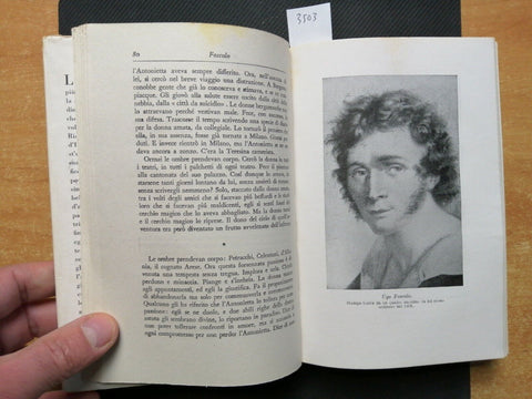 FOSCOLO biografia illustrata - MICHELE SAPONARO - 1949 - GARZANTI (3503