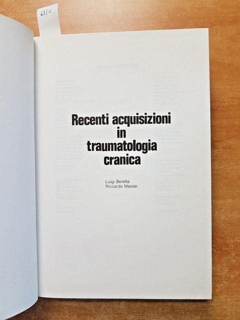 RECENTI ACQUISIZIONI IN TRAUMATOLOGIA CRANICA - Beretta, Massei - SYSTEMS (