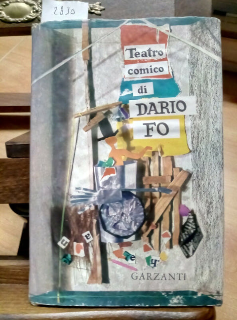 Teatro comico di Dario Fo Garzanti 1ed.1962 marcolfa/tre bravi/imbianchini