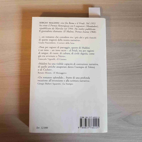 LA CASA A NORD EST - SERGIO MALDINI - MARSILIO - 1994