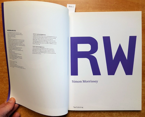 RW RICHARD WILSON - Simon Morrissey - Tate Publishing - 2005 - (4670C)