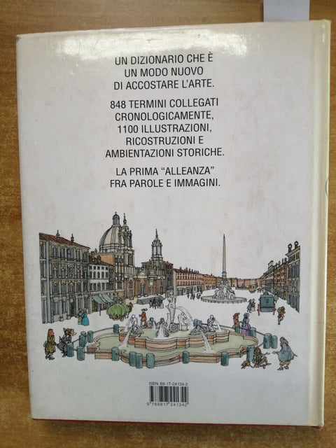 Piero Ventura - LE PAROLE DELL' ARTE - DIZIONARIO ILLUSTRATO 1993 Rizzoli