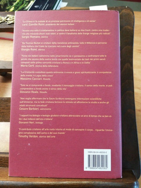 DOPO 2000 ANNI DI CRISTIANESIMO 1ed. Mondadori CACCIARI CORTI ROMANO RUMI(