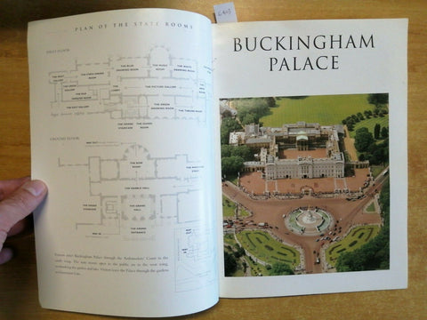 BUCKINGHAM PALACE OFFICIAL GUIDE 1994 LONDRA INGHILTERRA REGINA CORONA (640