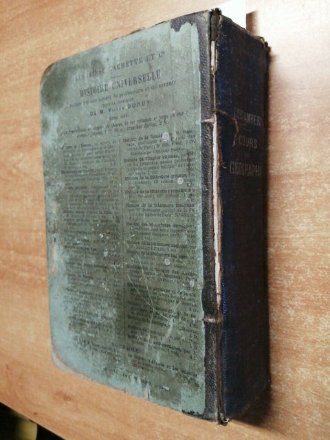 E. CORTAMBERT - COURS DE GEOGRAPHIE PHYSIQUE ET POLITIQUE 1893 HACHETTE (56