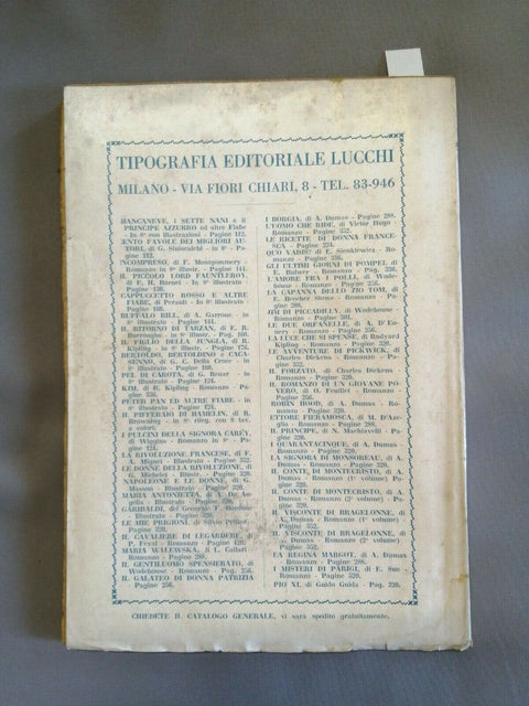 LA FIGLIA DI BIANCANEVE E I SUOI SETTE NANI - SINISCALCHI 1941 LUCCHI (5826