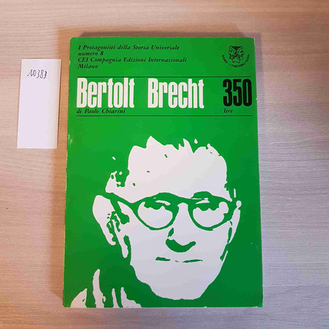 BERTOLT BRECHT - S. M. EISENSTEIN 8 - CHIARINI, MORANDINI - GIANO - 1966