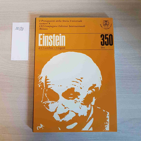 LE CORBUSIER - EINSTEIN 4 - TENTORI, CASTELLANI, GIGANTE - GIANO - 1966