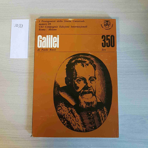 GALILEI - GIORDANO BRUNO 15 - ROSSI, GARIN - GIANO - 1966