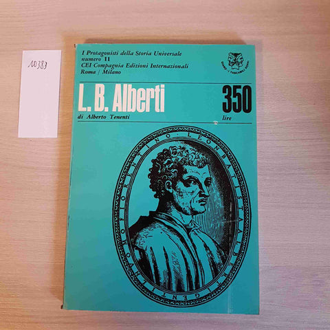 LEON BATTISTA ALBERTI - PIO II 11 - TENENTI, CESERANI - GIANO - 1966