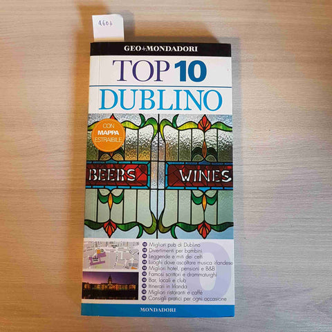 TOP 10 DUBLINO CON MAPPA estraibile - PHILLIMORE, SANGER - MONDADORI - 2005