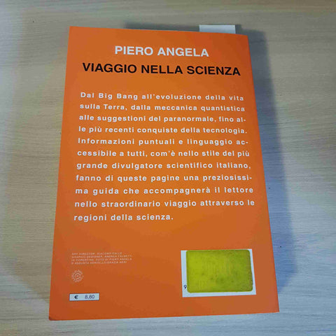 VIAGGIO NELLA SCIENZA - PIERO ANGELA - MONDADORI - 2002