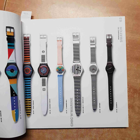 OROLOGI SWATCH collezione ANNI 83 84 85 86 87 88 89 90 91 92 CATALOGO ILLUSTRATO