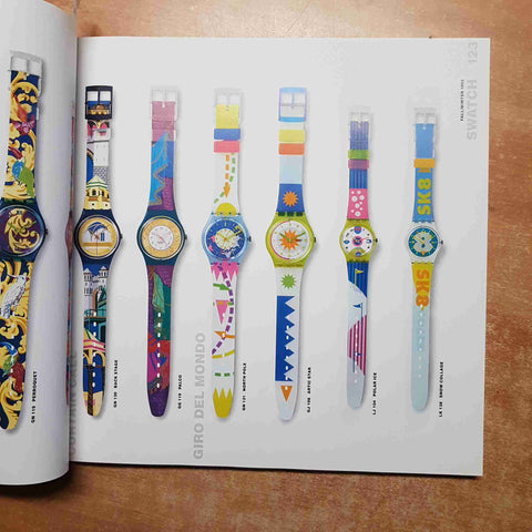 OROLOGI SWATCH collezione ANNI 83 84 85 86 87 88 89 90 91 92 CATALOGO ILLUSTRATO