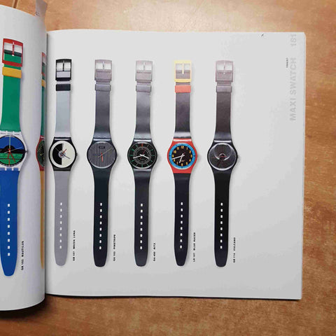 OROLOGI SWATCH collezione ANNI 83 84 85 86 87 88 89 90 91 92 CATALOGO ILLUSTRATO