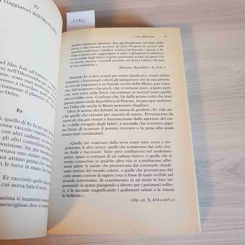 I GRANDI MITI GRECI filosofia DEI EROI - LUCIANO DE CRESCENZO - MONDADORI - 1999