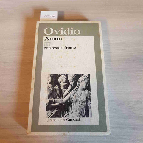 AMORI CON TESTO A FRONTE - OVIDIO - GARZANTI - 1983