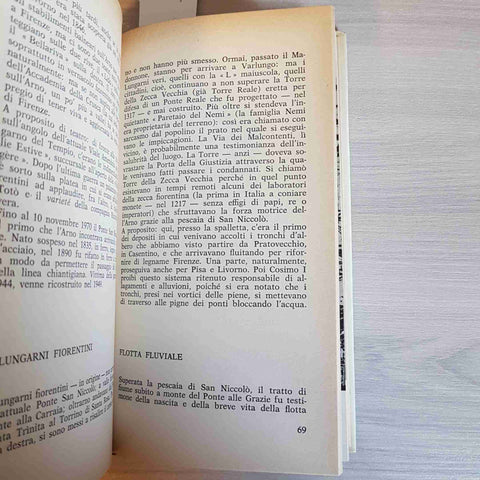 DI QUA E DI LA' D'ARNO GUIDA DEL FIUME DAL FALTERONA ALLA FOCE 1973 CANTAGALLI