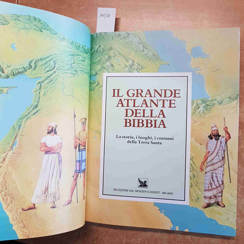 IL GRANDE ATLANTE DELLA BIBBIA selezione dal reader's digest 1986 TERRA SANTA