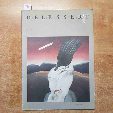 ETIENNE DELESSERT EXPOSITION ET CATALOGUE 1992 CARTE SEGRETE catalogo VASSALLI