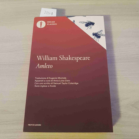 AMLETO testo inglese a fronte SHAKESPEARE - MONDADORI - 2017