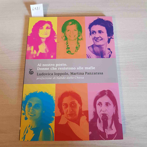 AL NOSTRO POSTO DONNE CHE RESISTONO ALLE MAFIE mafia LUDOVICA IOPPOLO PANZARASA