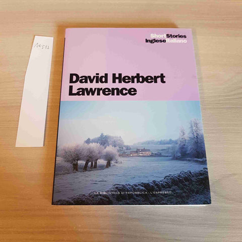 DAVID HERBERT LAWRENCE 18 - short stories inglese/italiano REPUBBLICA ESPRESSO