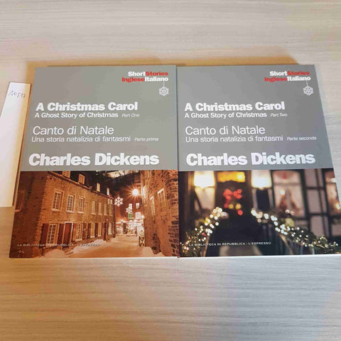 A CHRISTMAS CAROL 1+2 short stories CHARLES DICKENS - REPUBBLICA L'ESPRESSO