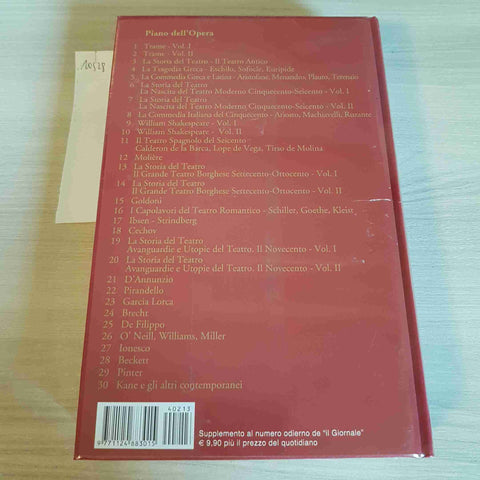 IL GRANDE TEATRO BORGHESE VOLUME PRIMO 13 - IL TEATRO - IL GIORNALE - 2003