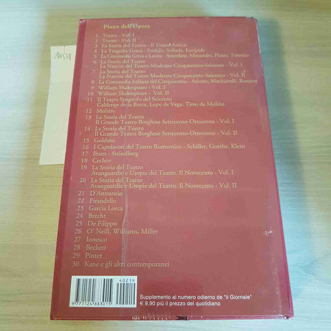 AVANGUARDIE E UTOPIE DEL TEATRO 19 VOL. PRIMO - IL TEATRO - IL GIORNALE - 2003