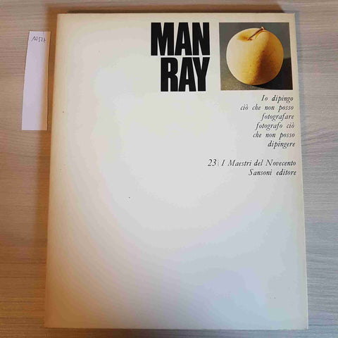 MAN RAY 23 - I MAESTRI DEL NOVECENTO - SANSONI - 1975