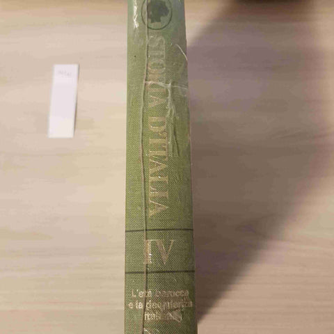 STORIA D'ITALIA IV - L'ETA BAROCCA E LA DECANDENZA ITALIANA-MONTANELLI-RIZZOLI
