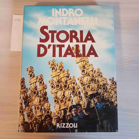 L'ITALIA FASCISTA 8 - STORIA D'ITALIA - INDRO MONTANELLI - RIZZOLI - 1979