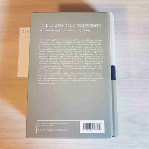 L'EUROPA DEL CINQUECENTO 12 - STORIA UNIVERSALE - CORRIERE DELLA SERA - 2004