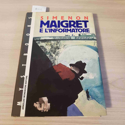 MAIGRET E L'INFORMATORE - GEORGES SIMENON - MONDADORI mystbooks 1991