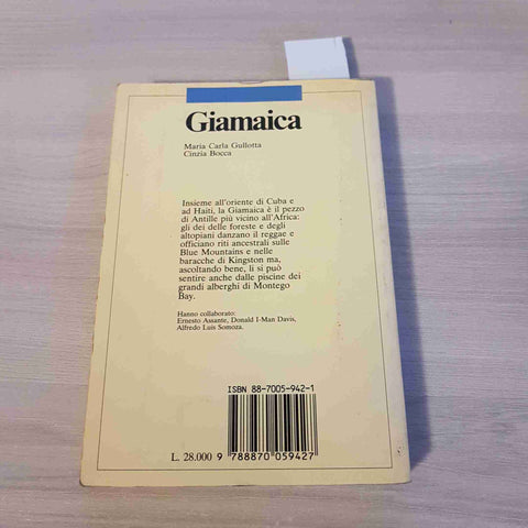 GIAMAICA - PAESI - MARIA CARLA GULLOTTA, CINZIA BOCCA - CLUP GUIDE - 1994