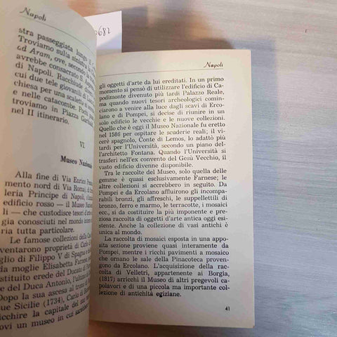 VEDI NAPOLI E POI...NUOVA GUIDA DI NAPOLI E DINTORNI 1950 ruesch RICHTER & C