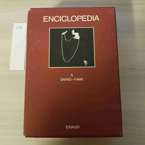 DIVINO FAME 5 - ENCICLOPEDIA - EINAUDI - 1992