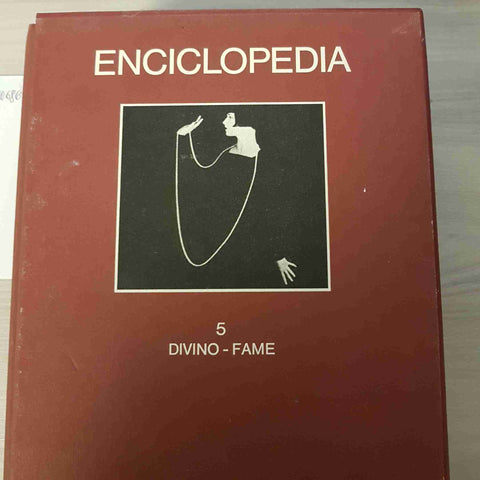 DIVINO FAME 5 - ENCICLOPEDIA - EINAUDI - 1992