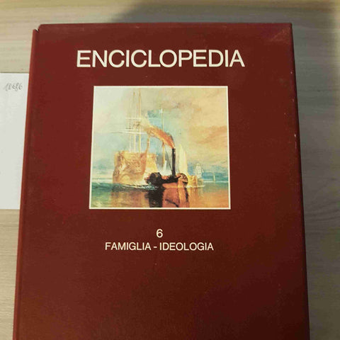 FAMIGLIA IDEOLOGIA 6 - ENCICLOPEDIA - EINAUDI - 1979