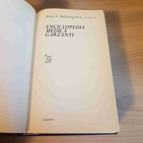 ENCICLOPEDIA MEDICA GARZANTI - 1979