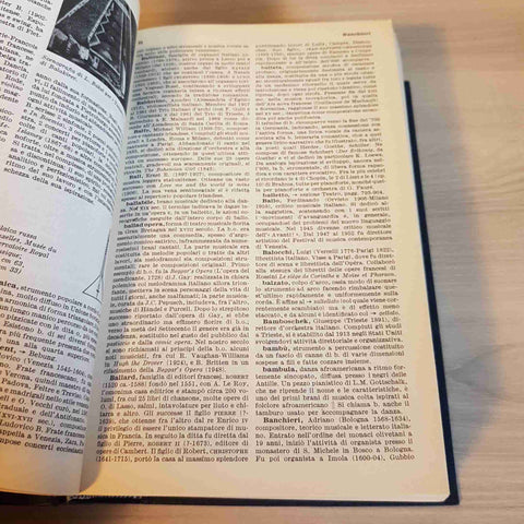 ENCICLOPEDIA GARZANTI DELLA MUSICA E DELLO SPETTACOLO - 1979